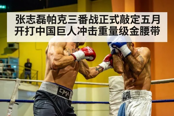 张志磊帕克三番战正式敲定五月开打中国巨人冲击重量级金腰带
